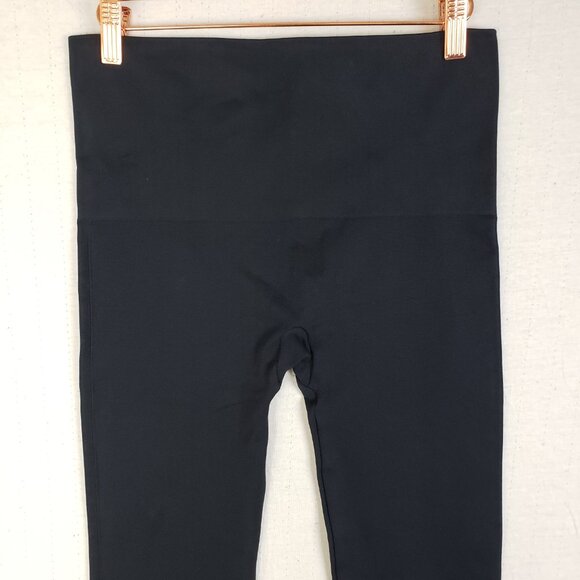 SPANX Look At Me Now High Rise Seamless Leggings Port Navy Blue size XL - Picture 9 of 10